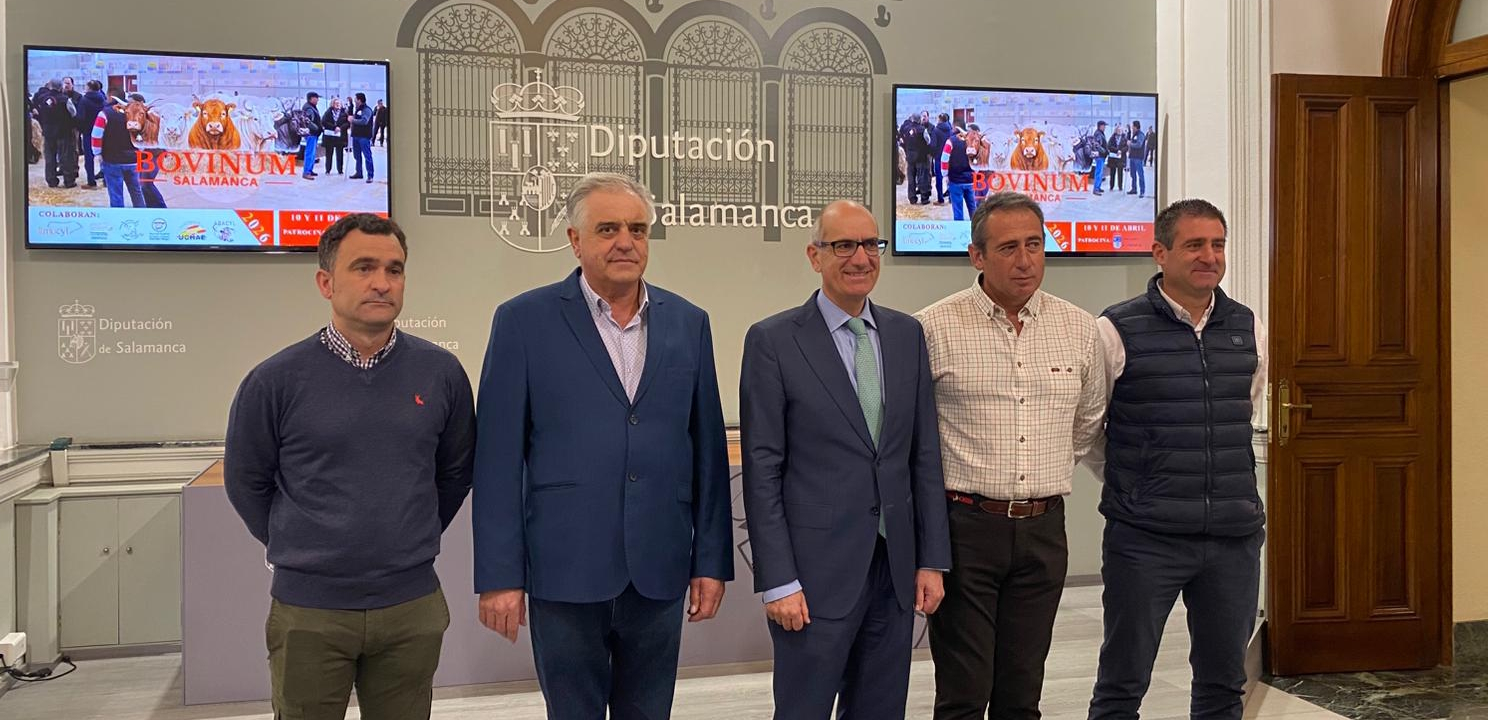 La Diputación presenta la Feria Bovinum 2026 como gran escaparate del liderazgo provincial en el sector del vacuno