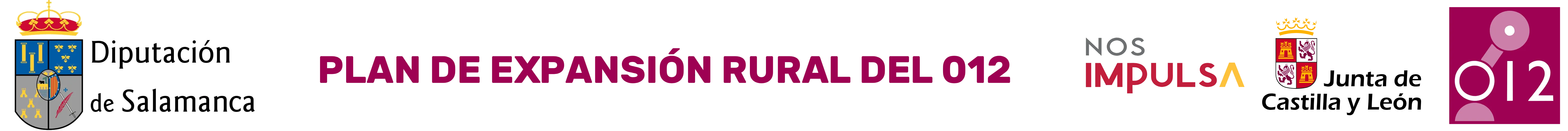 Imagen-Logotipo del Plan de Expansión rural del servicio 012 de la Junta de Castilla y León en la Provincia de Salamanca