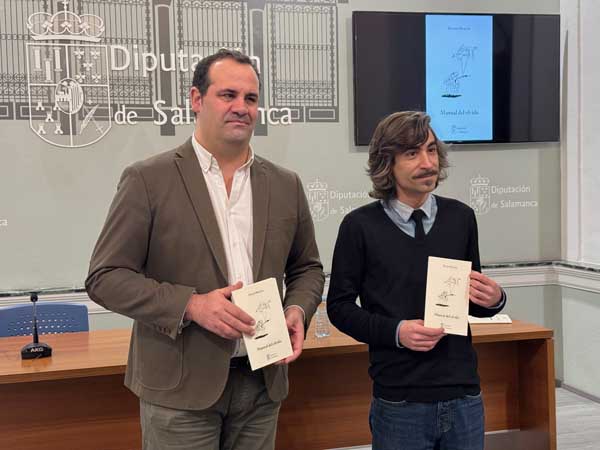 David Martín presenta su primer libro, 