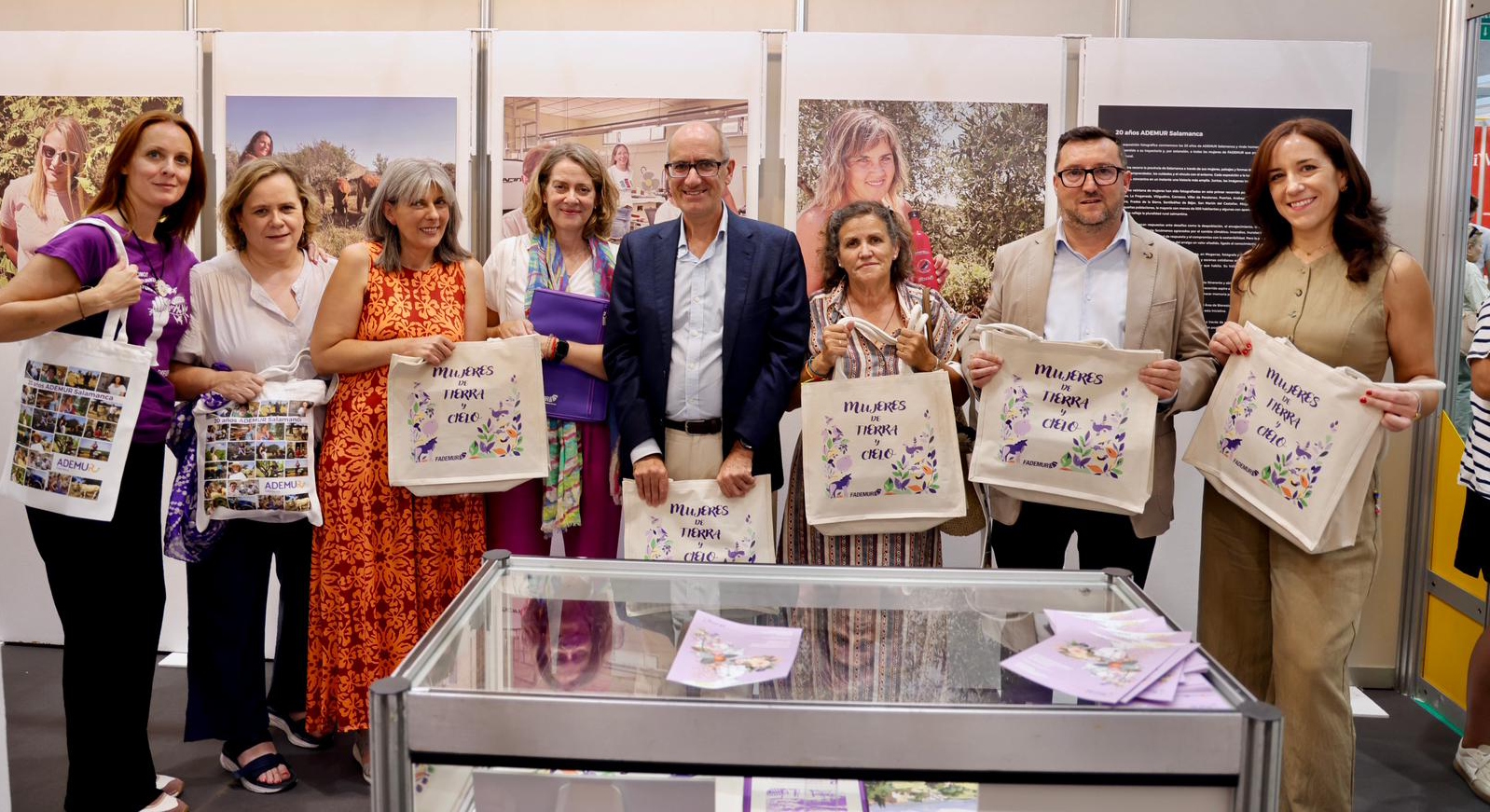 La Diputación de Salamanca visibiliza en SALAMAQ el papel de la mujer rural