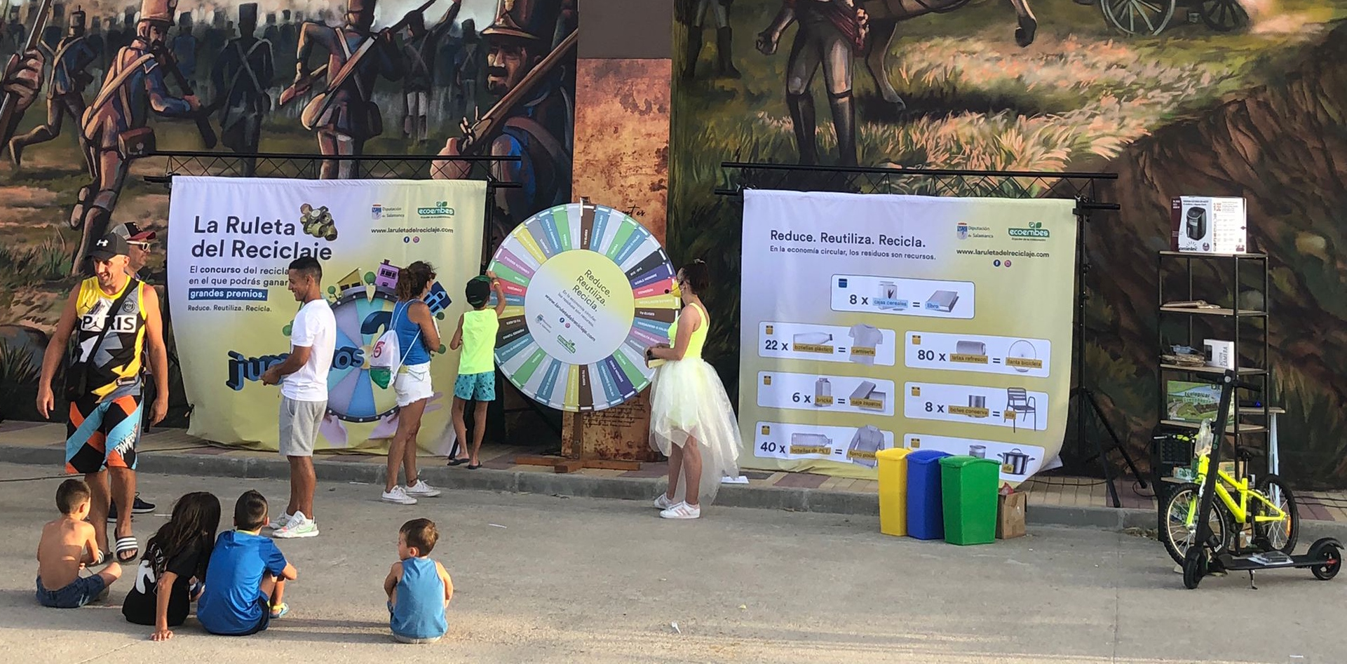 La Ruleta del Reciclaje en una edición pasada